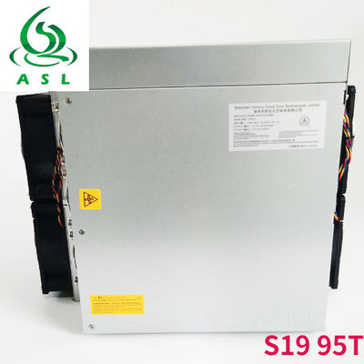 3250W SHA256 Antminer S19 95T BTC Bitcoin Miner