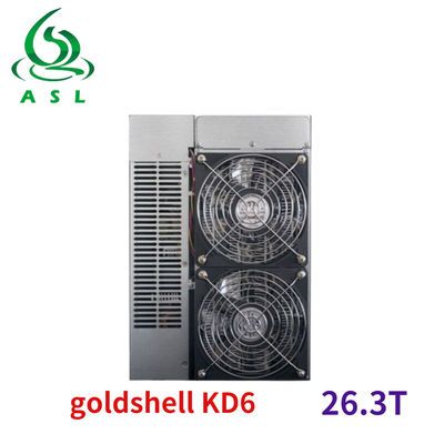 26.3TH/S KDA Coin Miner Rated Voltage 11.6V 130V Goldshell KD6 Miner 2650W